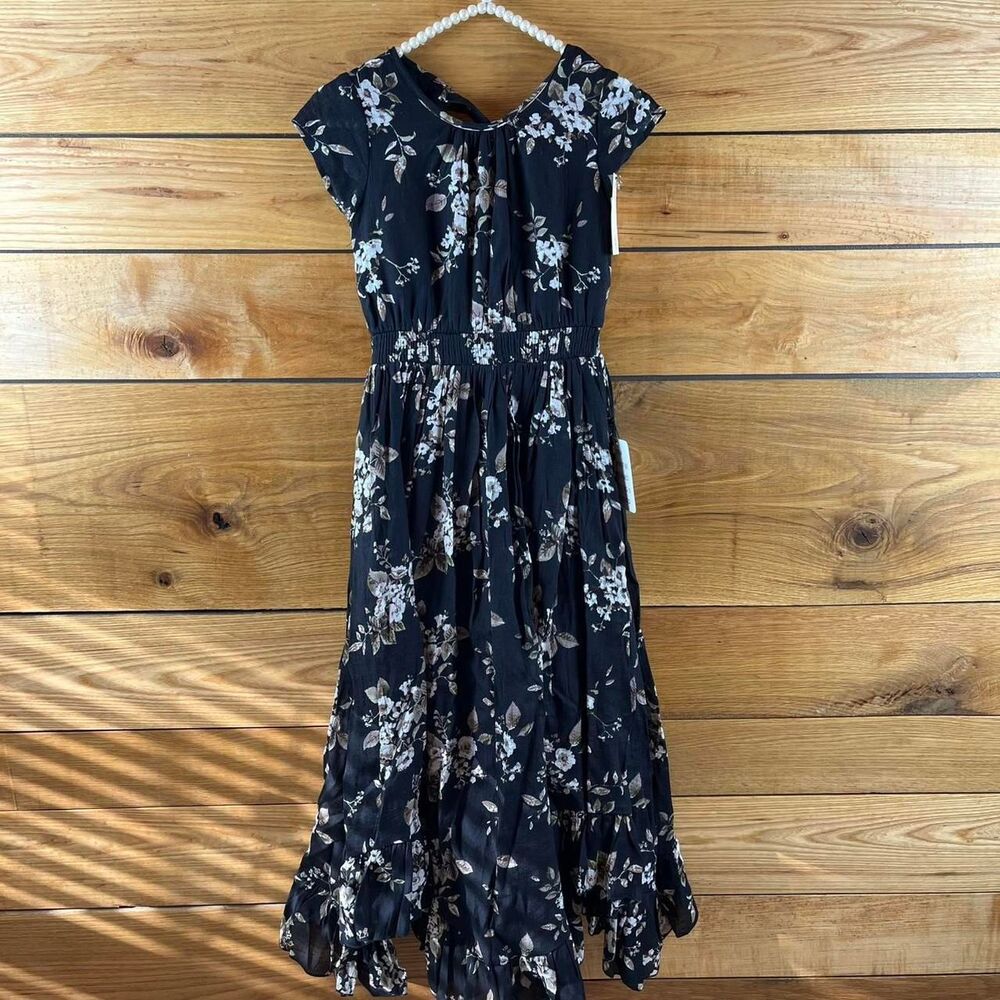 NWT Joyfoile Mia Joy Janira Black and Cream Dress